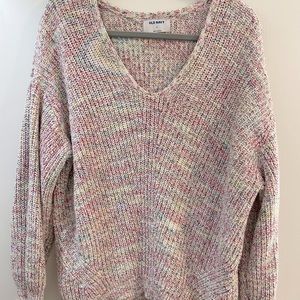 XL Colorful Old Navy Knit Sweater